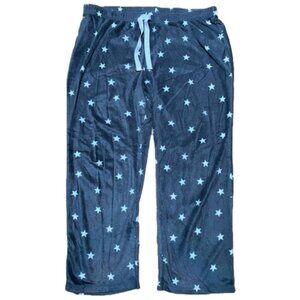 REITMANS Thin Cozy Flannel Pants, Grey With Stars, Ladys 2X, NEW Without Tags